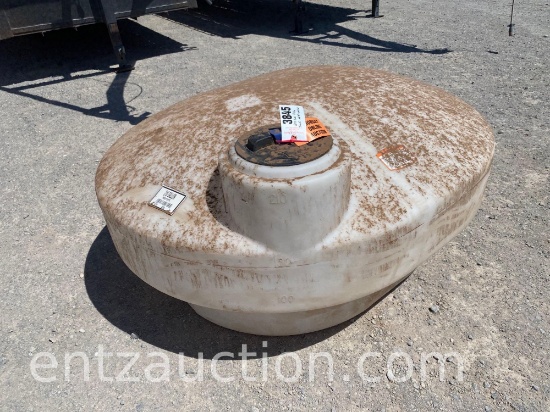 210 GALLON POLY TANK, TRUCK BED MOUNT, HELD WATER