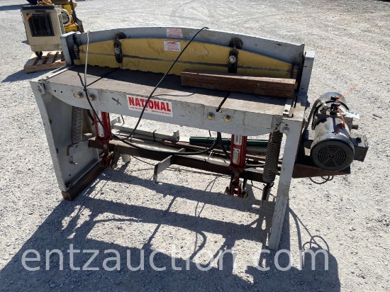 SHEET METAL MACHINE, MODEL N5216, 16 GAUGE,