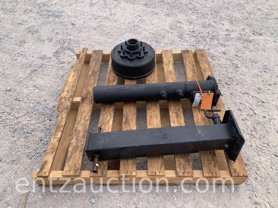 LOT W/ GN TRAILER JACK, GN HITCH, 7K BRAKE