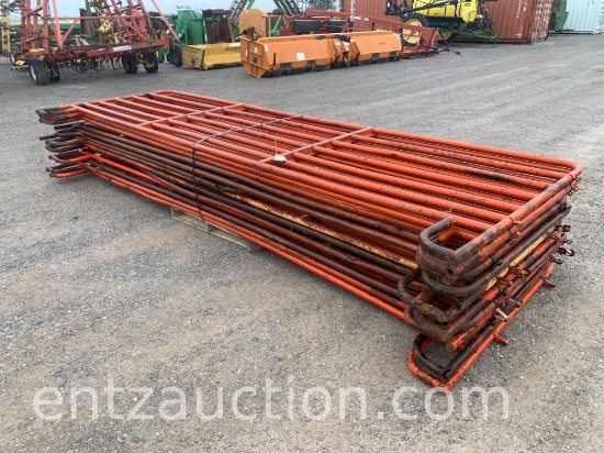 16' ORANGE 7 BAR PANELS **SOLD TIMES THE