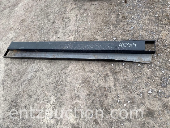 SET OF PALLET FORK EXTENSIONS, 88"
