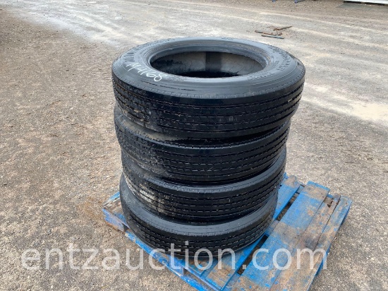 MICHELIN 235/80R 22.5 SEMI TIRES **SOLD TIMES