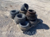 ROLLS OF USED BARBWIRE **SOLD TIMES THE