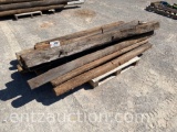 USED WOOD POSTS OF VARIOUS SIZES **SOLD TIMES THE