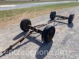 4 WHEEL TRAILER CHASSIS, NO TITLE,