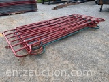 6 BAR CATTLE PANELS, 5) 10' & 1) 12' **SOLD TIMES