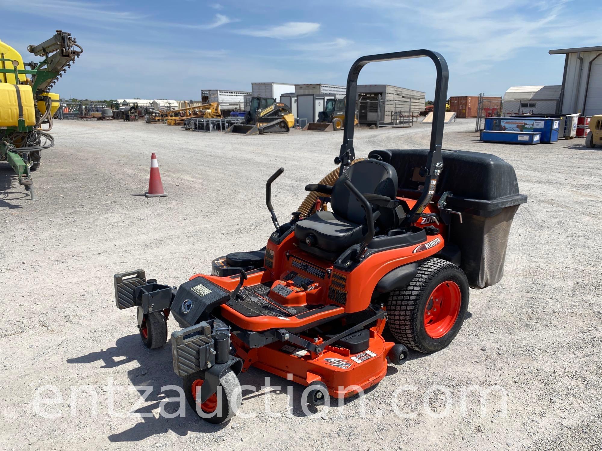 Kubota discount z411 bagger