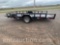 SHOPBUILT TILT TRAILER, 6' X 14', SA, DIAMOND