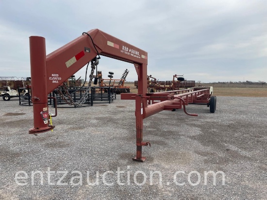 RED RHINO 36' INLINE HAY TRAILER, GN, TA,