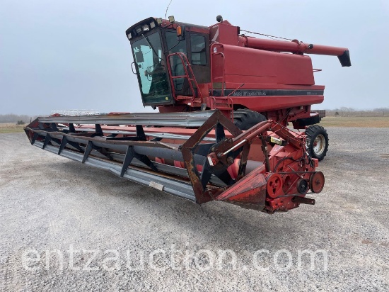 1990 CASE IH 1680 COMBINE, AXIAL FLOW,