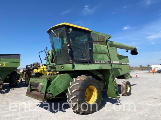1980 JD 6620 COMBINE, C&A, DIESEL, 4 SPEED,