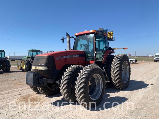 1999 CASE MX270 TRACTOR, FWA, C&A, POWERSHIFT,