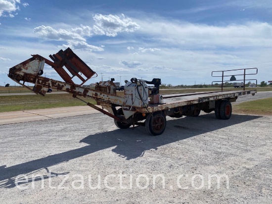 HAYMONSTER SELF LOADING HAY HAULER,