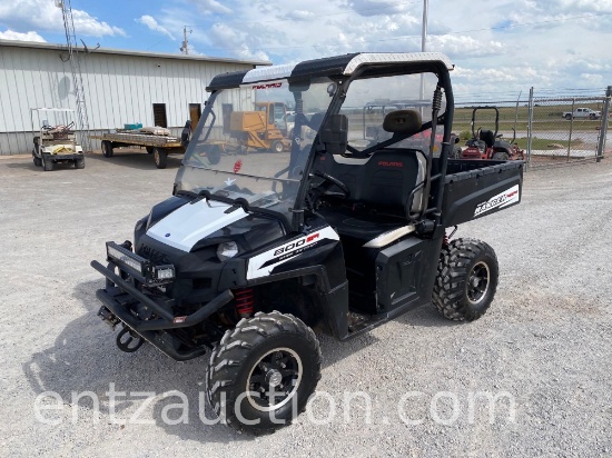 2013 POLARIS RANGER, 4X4, 2 SEATER, DUMP BED,