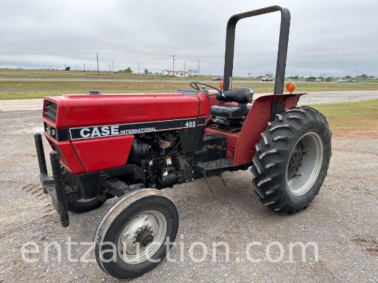 1988 CASE IH 485 TRACTOR, 3PT, PTO, 8 SPEED,