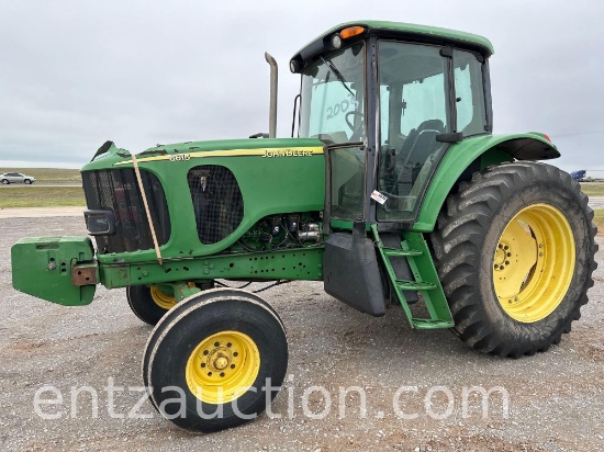 2004 JD 6615 TRACTOR, 3PT, PTO, 2WD, 2 HYD.,