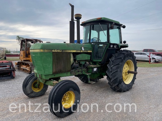 1981 JD 4640 TRACTOR, C&A, DIESEL, QUAD RANGE,