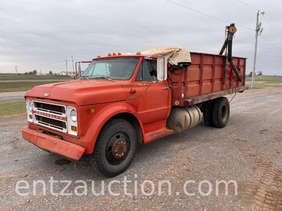 1969 CHEVY C50 WHEAT TRUCK, 4/2 SPEED,