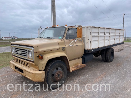 1975 CHEVY C60 WHEAT TRUCK, 4/2 SPEED,