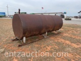 1000 GALLON FUEL TANK ON SKIDS