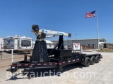 2013 BELSHE EQUIPMENT TRAILER, 28' X 84