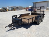 BP UTILITY TRAILER, 6' X 12' W/ RAMP GATE, TA,
