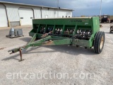 GREAT PLAINS SOLID STAND GRAIN DRILL, DOUBLE DISC,