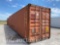 40' HIGH CUBIC SHIPPING CONTAINER