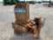 STRAW BALE CHOPPER, WISCONSIN MOTOR