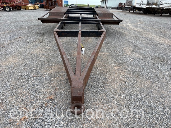 JANTZ COMBINE TRAILER, TRIPLE AXLE, NO TITLE,