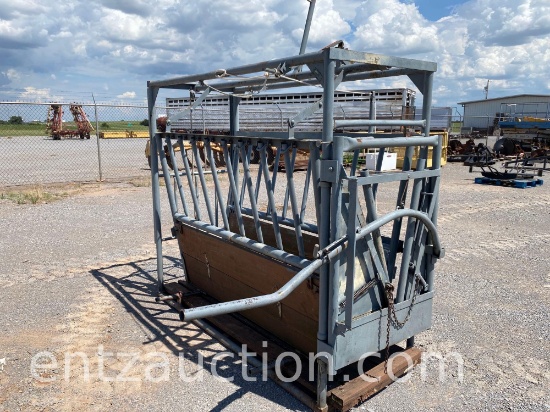 MANUAL SQUEEZE CHUTE, LEFT HAND