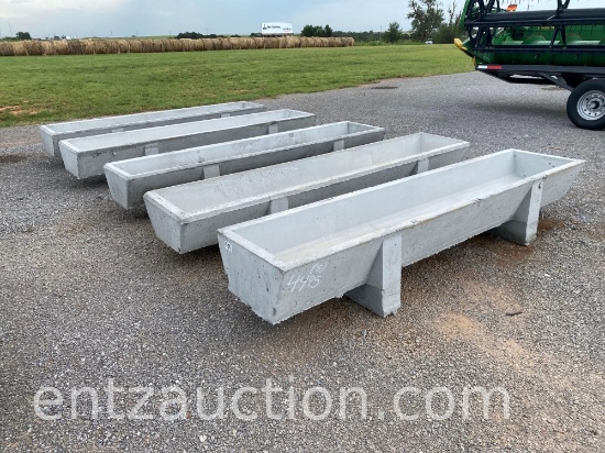 10' CONCRETE FEED BUNKS *SOLD TIMES THE QUANTITY*