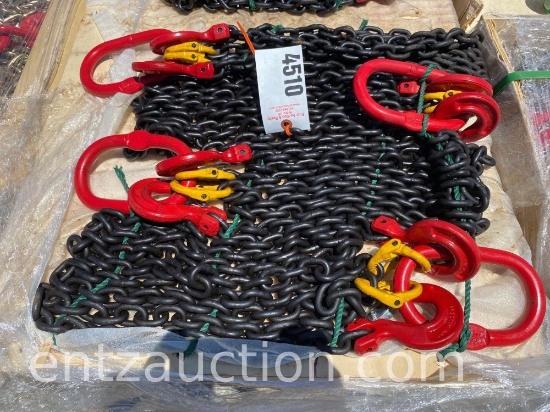 UNUSED 5/16'' X 7' G80 DOUBLE LEGS LIFTING CHAIN