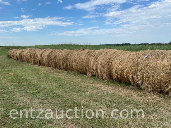 GRASS-RYE ROUND BALES *SOLD TIMES THE QUANTITY*