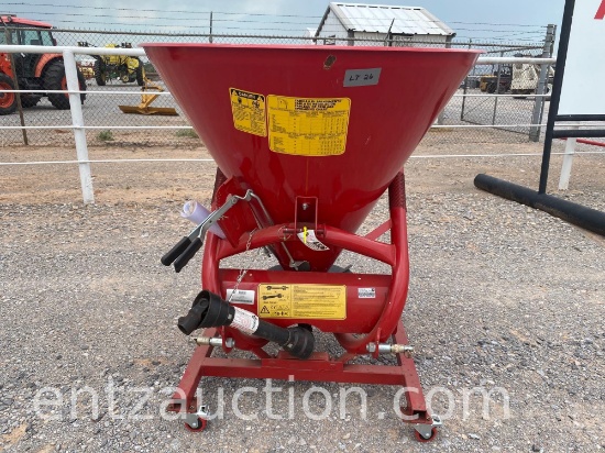 KING KUTTER 3PT SPREADER/SEEDER,