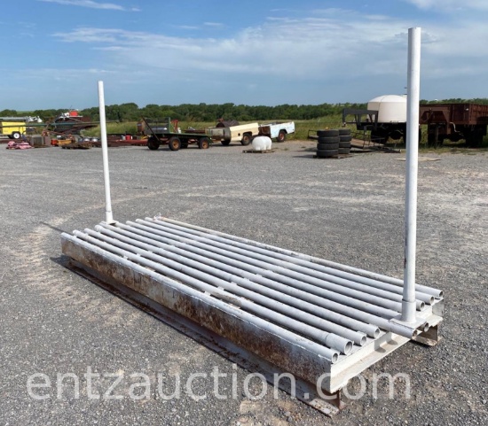 12' X 4' CATTLE GUARD W/ GATE POST