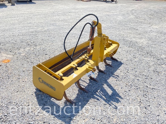 CAMMOND 3PT BOX BLADE, 77'', HYDRAULIC RIPPERS W/