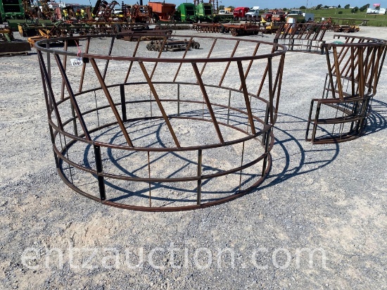 HD ROUND BALE FEEDERS, 3 SECTION, UNUSED *SOLD