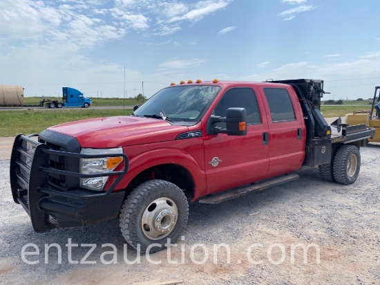 2013 FORD F350 XL PICKUP, DUALLY, 4 DOOR, 4X4,