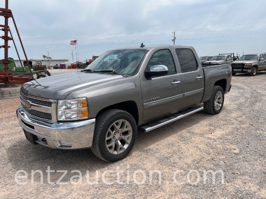 2013 CHEVY 1500 PICKUP, 4 DOOR, 5.7L GAS,