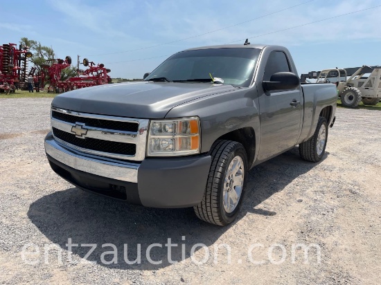 2008 CHEVY SILVERADO 1500 PICKUP, SINGLE CAB, 2WD,