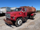 1990 FORD WATER TRUCK, SHOWS 57,019 MILES,
