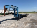 SCHLUMBERGER GN STEEL FLATBED TRAILER, 7' X 30'