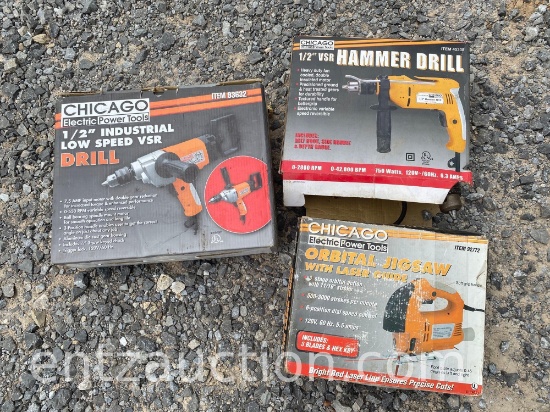 CHICAGO ELECT. 1/2'' DRILL, CHICAGO ELECT.