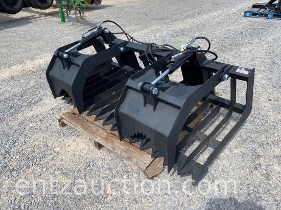 UNUSED 70'' BRUSH/ROCK GRAPPLE, 4'' SPACING, USSA