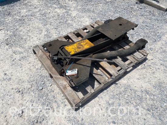 TRANSMISSION JACK AND 35 GAL. DIESEL TANK W/