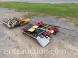 LARGE LOT OF GARDEN AND LAWN TOOLS