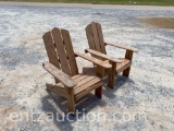 ADIRONDACK CHAIRS *SOLD TIMES THE QUANTITY*