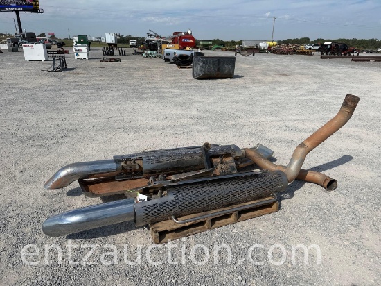SEMI EXHAUST STACKS & FRONT BUMPER