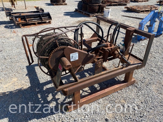 EZ ROLL II MODEL C-425 HYD. FENCE ROLLER ON